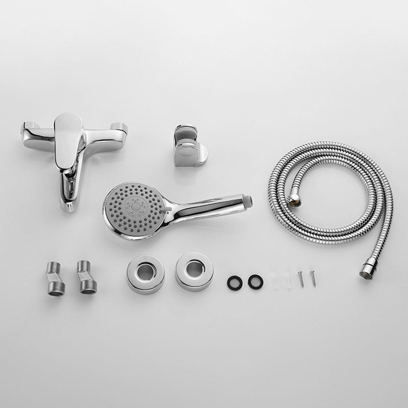 Skorter | Bathroom Bathtub Pull-Out Wall-Mounted Hand Shower Fixed Bathtub Faucet