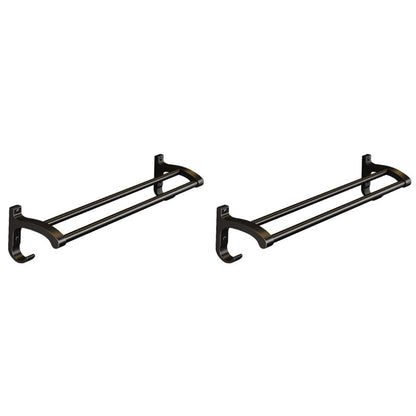 Skorter | Modern black metal bathroom hardware set towel bar bathroom hardware set