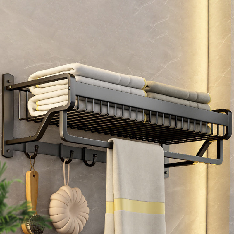 Skorter | Modern black metal bathroom hardware set towel bar bathroom hardware set