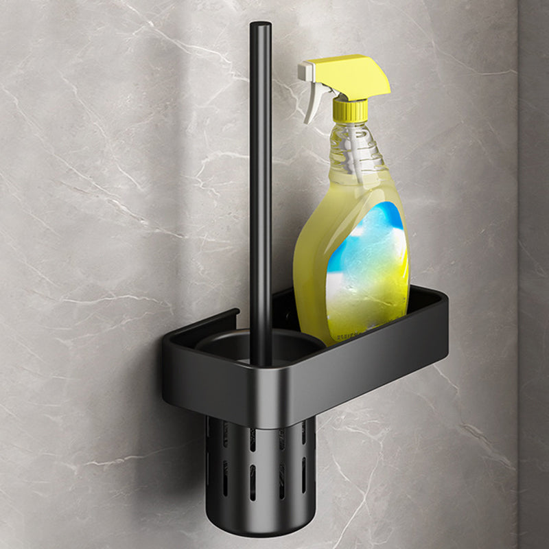 Skorter | Modern black metal bathroom hardware set towel bar bathroom hardware set