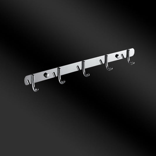 Skorter | Chrome Modern Bathroom Hardware Set Stainless Steel Towel Hook/Towel Bar & Bath Shelf
