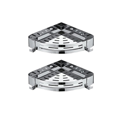 Skorter | Chrome Modern Bathroom Hardware Set Stainless Steel Towel Hook/Towel Bar & Bath Shelf
