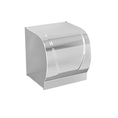 Skorter | Chrome/Black Classic Bathroom Accessories Set Modern Bath Shelf/Towel Bar & Paper Holder