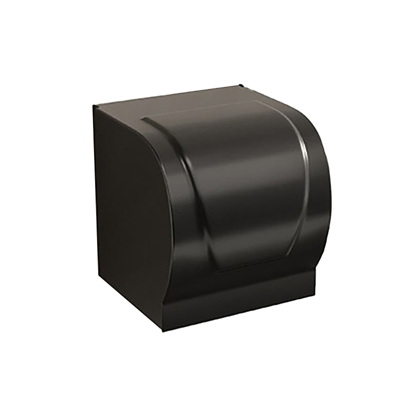 Skorter | Chrome/Black Classic Bathroom Accessories Set Modern Bath Shelf/Towel Bar & Paper Holder