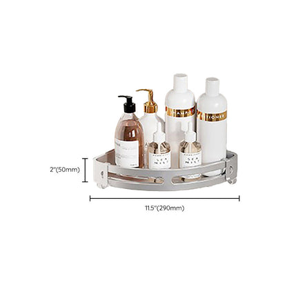 Skorter | Chrome/Black Classic Bathroom Accessories Set Modern Bath Shelf/Towel Bar & Paper Holder