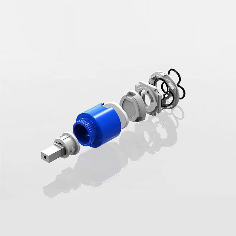 Skorter | Brass Contemporary Sink Faucet Pull-Out Round Bathroom Faucet