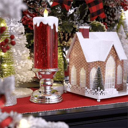 Skorter | LED Christmas Candles  With Pedestal