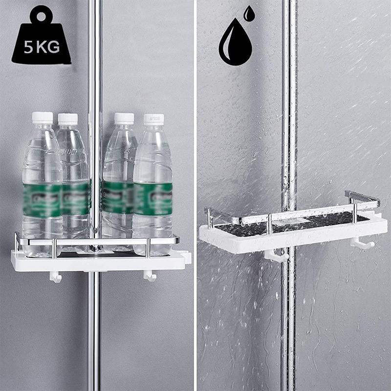 Skorter | BathBuddy | No-Drill Shower Shelf – Space-Saving Bathroom Storage