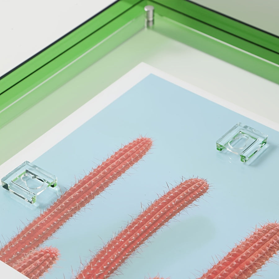 Skorter | Acrylic Picture Frame DIY - Transparent Poster Frame for Bedroom and Table Decoration