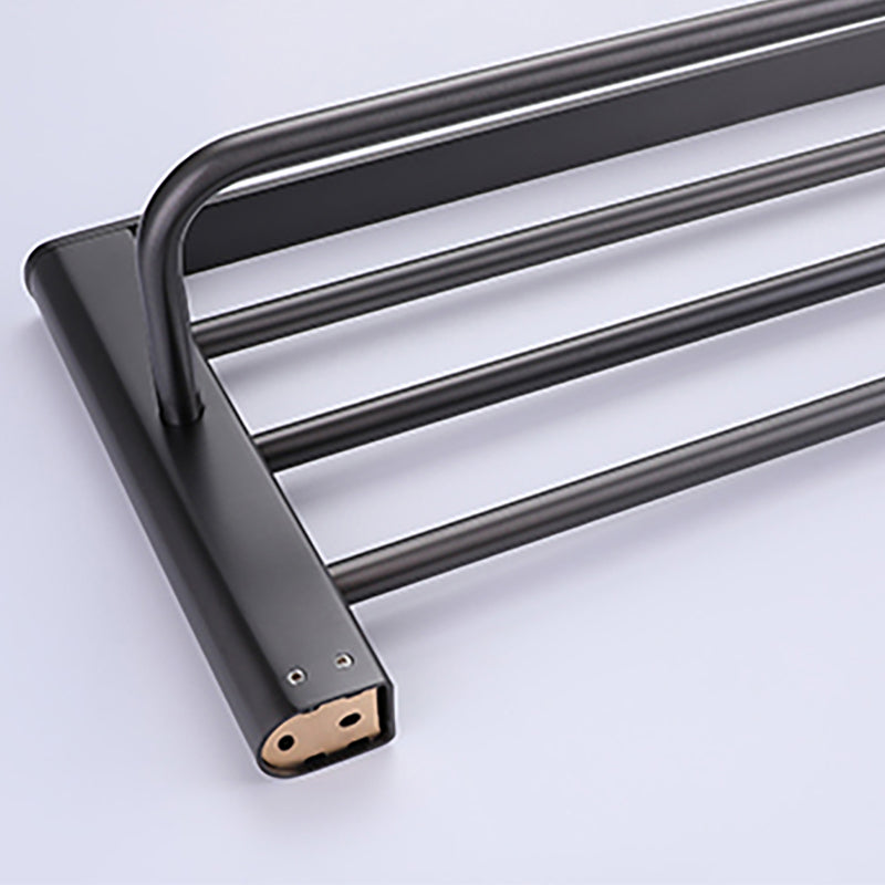 Skorter | Dark Gray Modern Bathroom Accessory Set Stainless Steel Bathroom Accessory Set