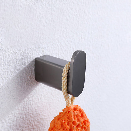 Skorter | Dark gray modern bathroom accessory set stainless steel bathroom accessory set