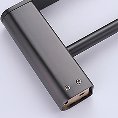 Skorter | Dark Gray Modern Bathroom Accessory Set Stainless Steel Bathroom Accessory Set