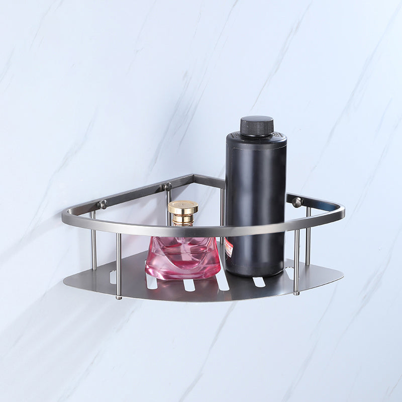 Skorter | Dark Gray Modern Bathroom Accessory Set Stainless Steel Bathroom Accessory Set