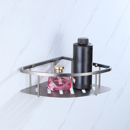 Skorter | Dark Gray Modern Bathroom Accessory Set Stainless Steel Bathroom Accessory Set