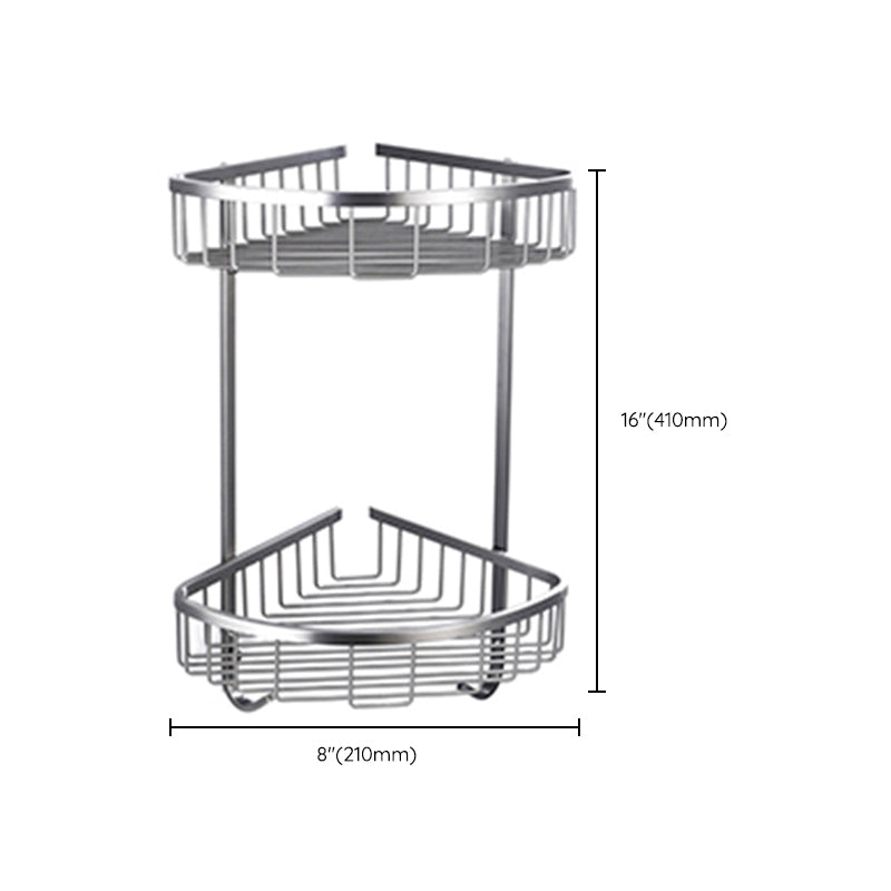 Skorter | Dark gray modern bathroom accessory set stainless steel bathroom accessory set