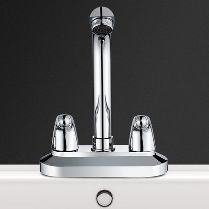 Skorter | 2-Handle Modern Vessel Sink Faucet Three-Way Bathroom Faucet
