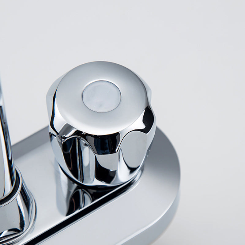 Skorter | 2-Handle Modern Vessel Sink Faucet Three-Way Bathroom Faucet