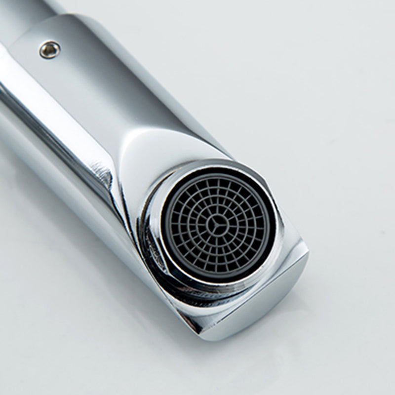 Skorter | 2-Handle Modern Vessel Sink Faucet Three-Way Bathroom Faucet