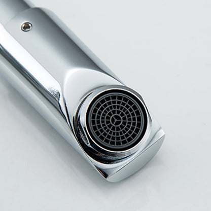 Skorter | 2-Handle Modern Vessel Sink Faucet Three-Way Bathroom Faucet