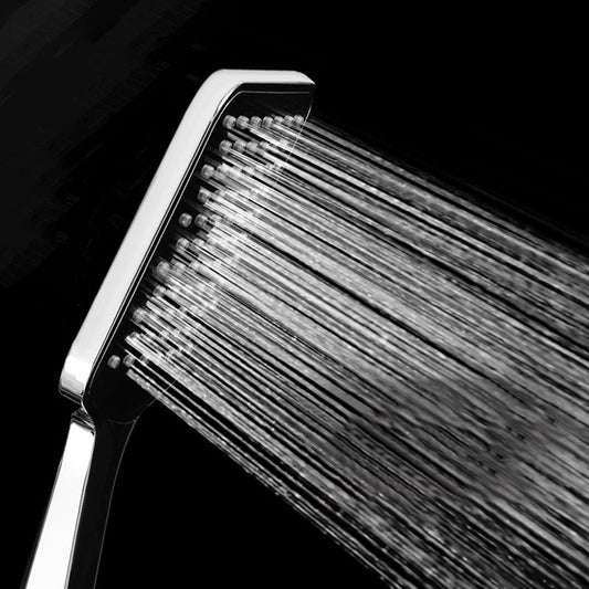 Skorter | Chrome Square Shower Head Combination Wall Mounted and Ceiling Mounted Handheld Shower