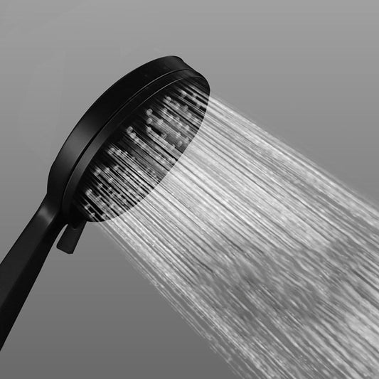 Skorter | Contemporary Black Round Showerhead Combo Rain Shower Hand Shower