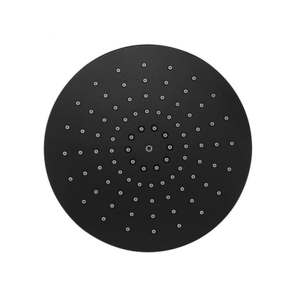 Skorter | Contemporary Black Round Showerhead Combo Rain Shower Hand Shower
