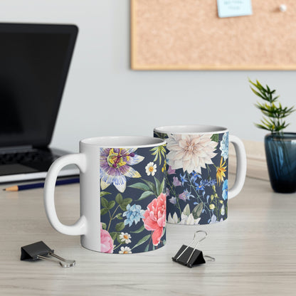 Skorter | Floral Coffee Tea Mug