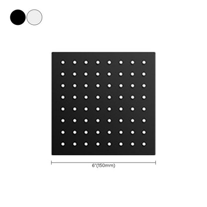 Skorter | Black round fixed shower head Modern design wall-mounted shower head