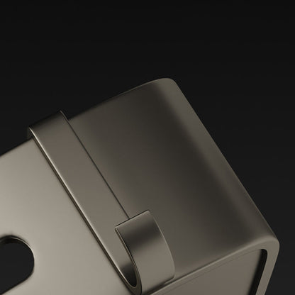 Skorter | Contemporary Aluminum Bathroom Accessory Set Grey Bath Shelf