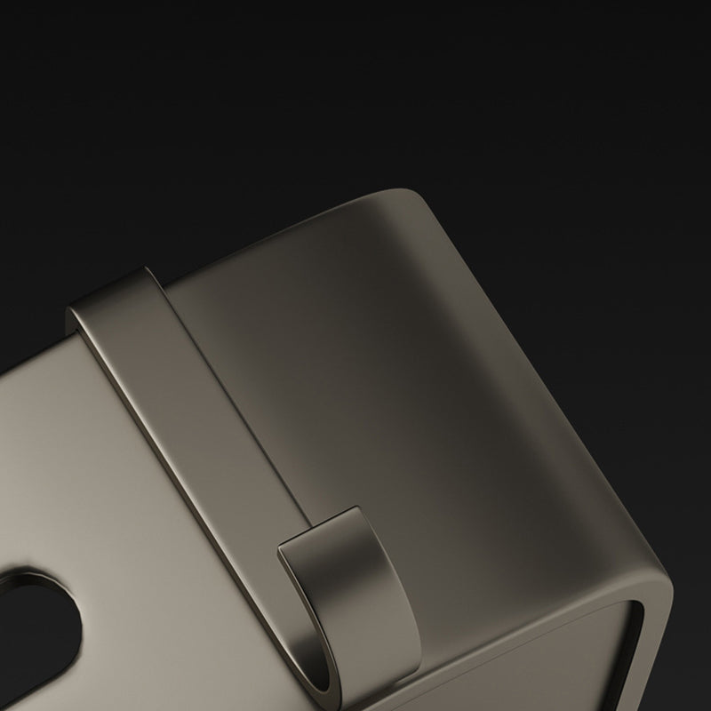 Skorter | Contemporary Aluminum Bathroom Accessory Set Gray Bath Shelf