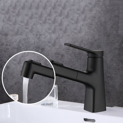 Skorter | Contemporary Vessel Faucet Metal Single Lever Low Arc Vessel Faucet for the Bathroom