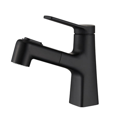 Skorter | Contemporary Vessel Faucet Metal Single Lever Low Arc Vessel Faucet for the Bathroom