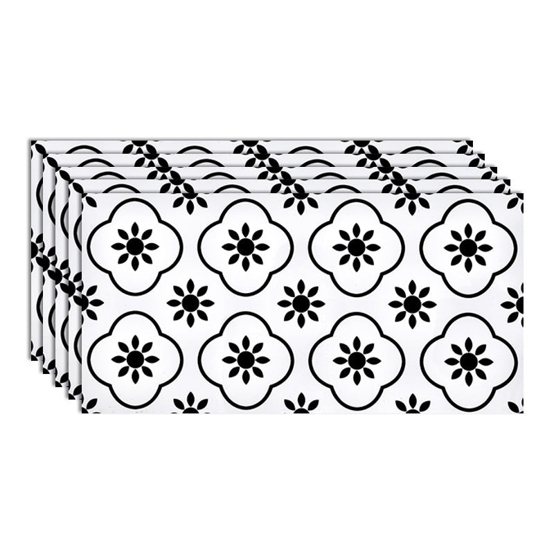 Skorter | Contemporary Wallpaper Single Panel Bathroom Wallpaper with Rectangular Shape