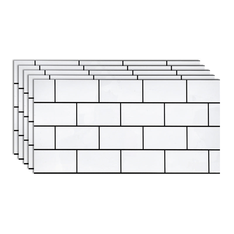 Skorter | Contemporary Wallpaper Single Panel Bathroom Wallpaper with Rectangular Shape