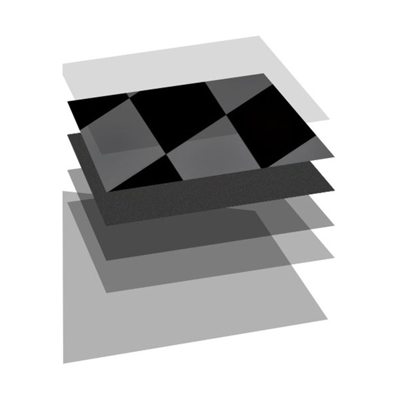 Skorter | Contemporary Wallpaper Single Panel Bathroom Wallpaper with Rectangular Shape