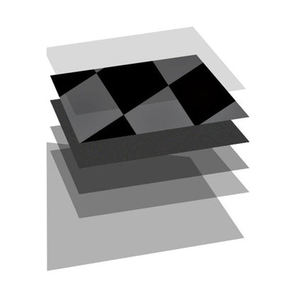 Skorter | Contemporary Wallpaper Single Panel Bathroom Wallpaper with Rectangular Shape