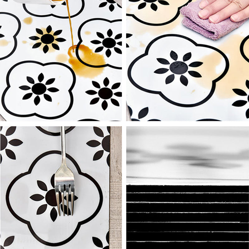 Skorter | Contemporary Wallpaper Single Panel Bathroom Wallpaper with Rectangular Shape