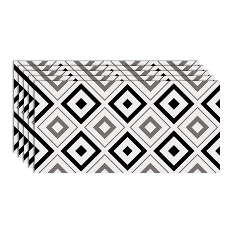 Skorter | Contemporary Wallpaper Single Panel Bathroom Wallpaper with Rectangular Shape