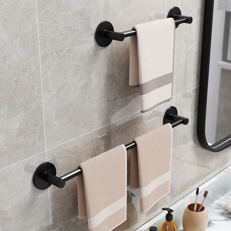 Skorter | Aluminium Bathroom Hardware Set Black Bathroom Accessories Kit Towel Holder