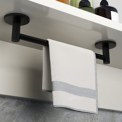 Skorter | Aluminium Bathroom Hardware Set Black Bathroom Accessories Kit Towel Holder