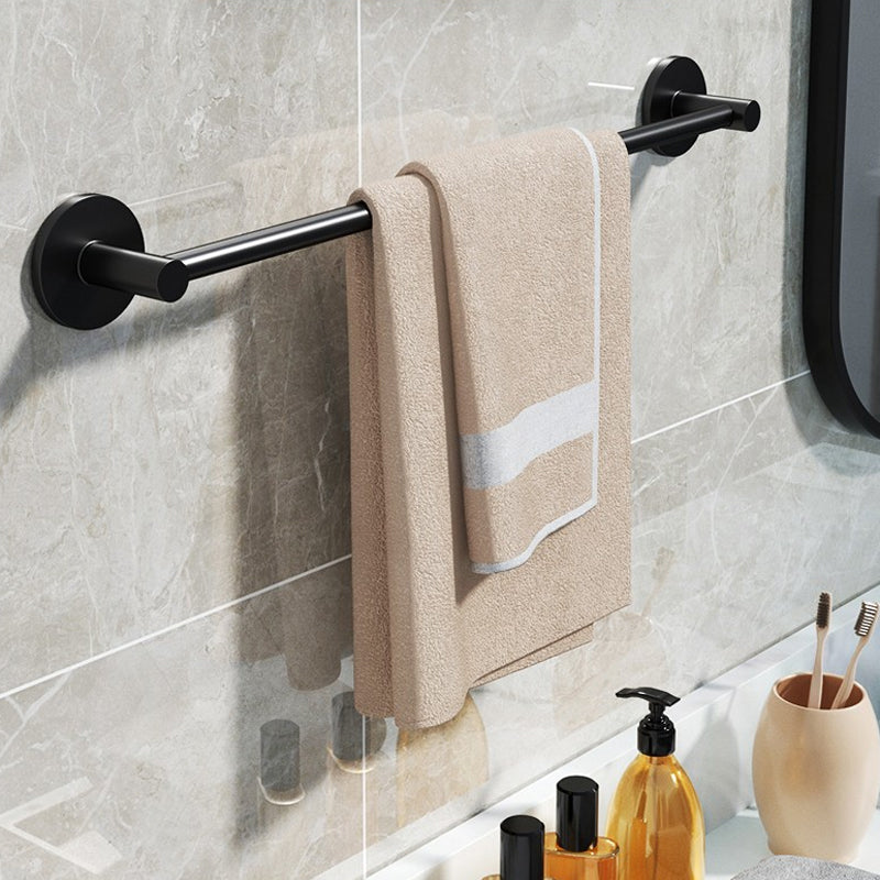 Skorter | Aluminium Bathroom Hardware Set Black Bathroom Accessories Kit Towel Holder