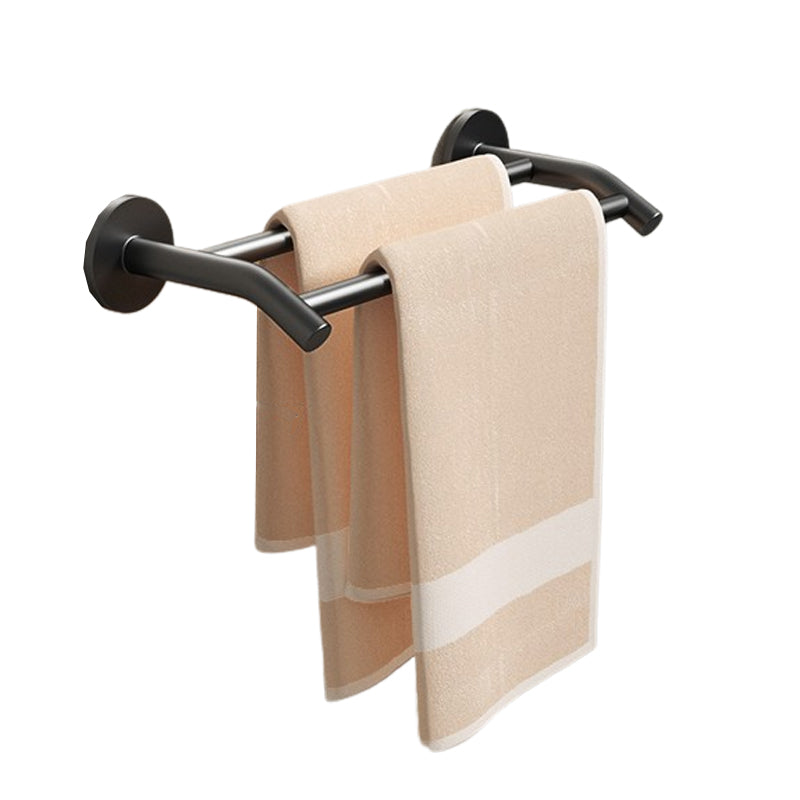 Skorter | Aluminium Bathroom Hardware Set Black Bathroom Accessories Kit Towel Holder