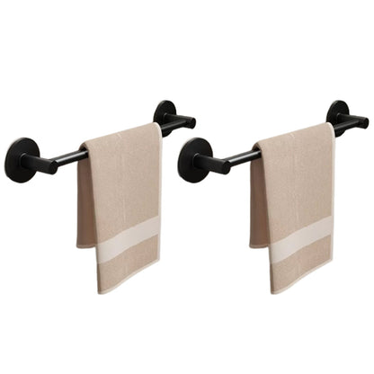 Skorter | Aluminium Bathroom Hardware Set Black Bathroom Accessories Kit Towel Holder
