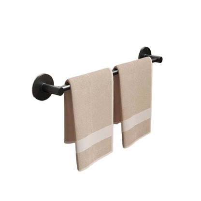 Skorter | Aluminium Bathroom Hardware Set Black Bathroom Accessories Kit Towel Holder