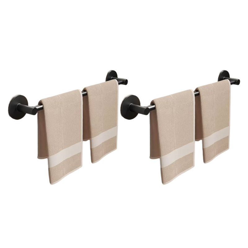 Skorter | Aluminium Bathroom Hardware Set Black Bathroom Accessories Kit Towel Holder