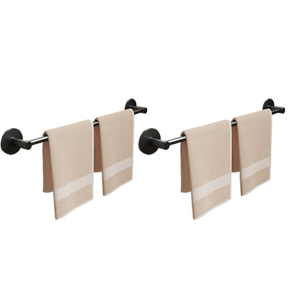 Skorter | Aluminium Bathroom Hardware Set Black Bathroom Accessories Kit Towel Holder