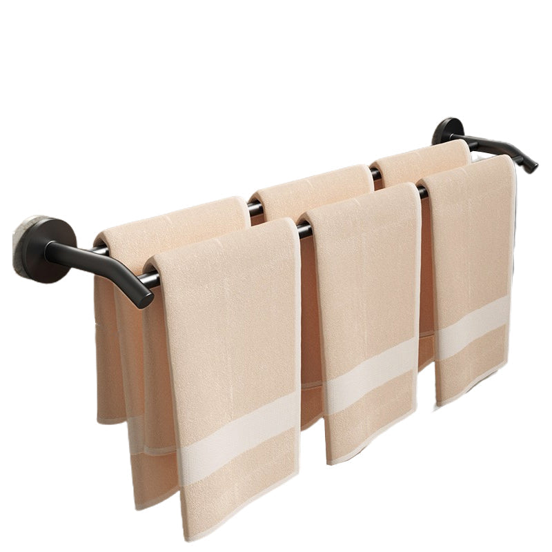 Skorter | Aluminium Bathroom Hardware Set Black Bathroom Accessories Kit Towel Holder