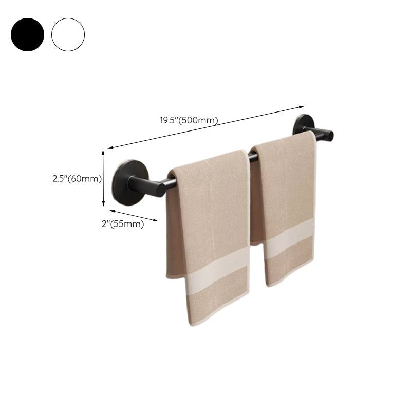 Skorter | Aluminium Bathroom Hardware Set Black Bathroom Accessories Kit Towel Holder