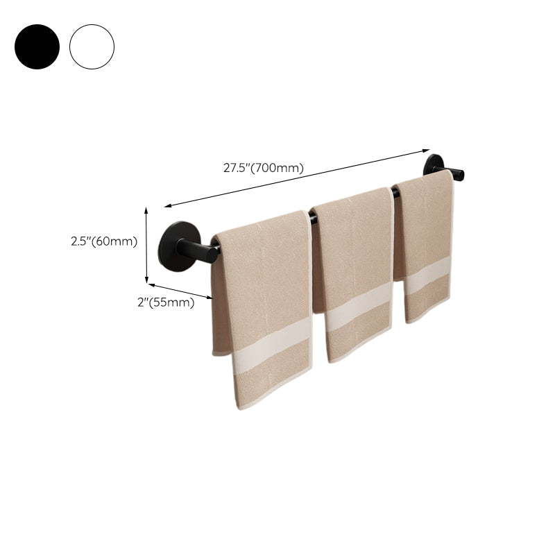 Skorter | Aluminium Bathroom Hardware Set Black Bathroom Accessories Kit Towel Holder