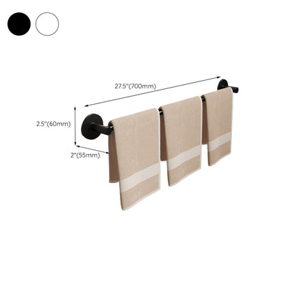 Skorter | Aluminium Bathroom Hardware Set Black Bathroom Accessories Kit Towel Holder